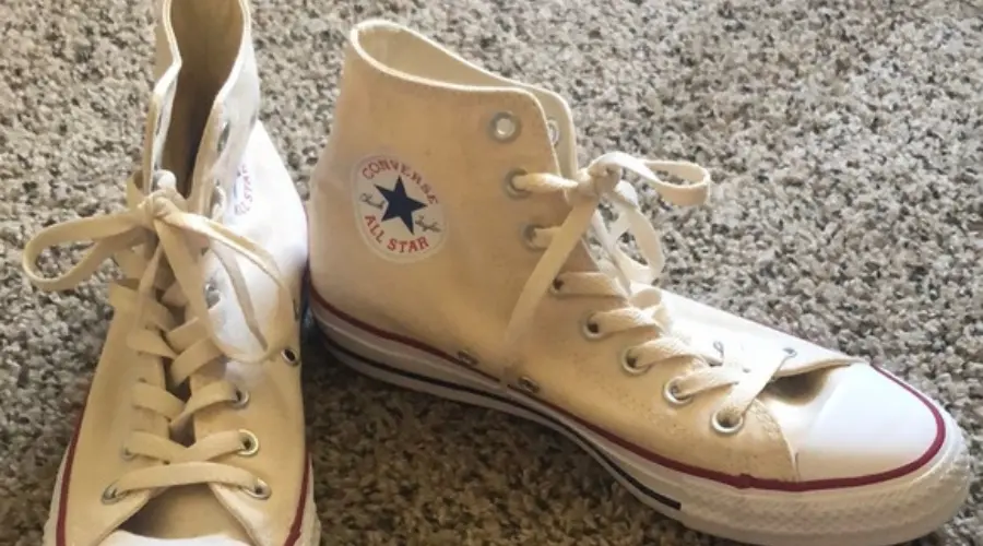  Converse high-tops and low-tops have come to be associated with classic white sneakers.