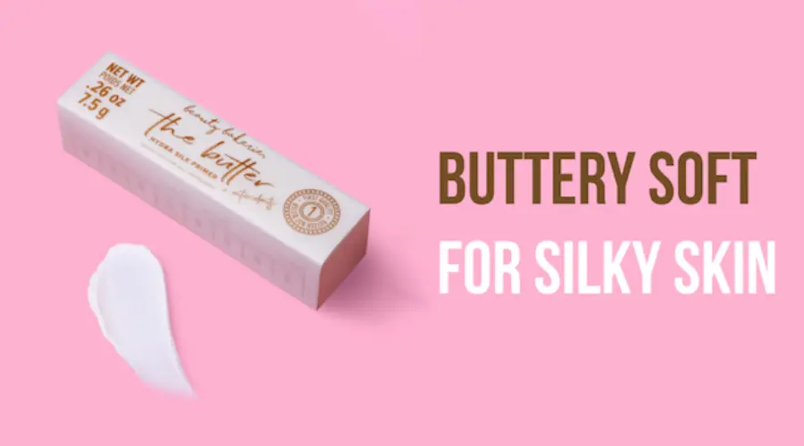  This hydrating makeup primer is super creamy and goes on as smooth as butter. 