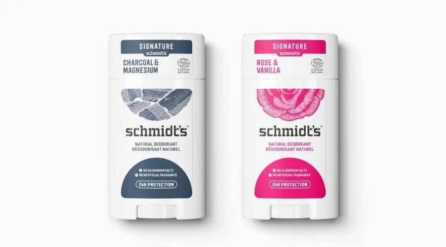 SCHMIDT'S Here + Now Natural Deodorant is good option for sensitive skin.