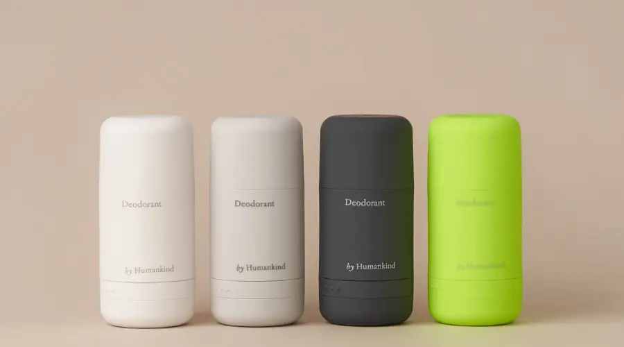 Refillable Natural Deodorant by HUMANKIND makes you feel good all day