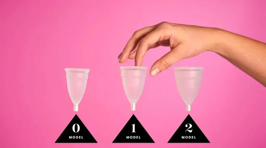 The menstrual cup by DivaCup is a BPA-free silicone cup 