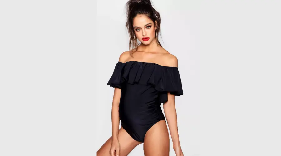 The Off-Shoulder Swimsuit