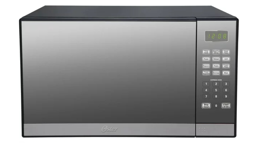 Oster Stainless Steel with Mirror Finish Microwave
