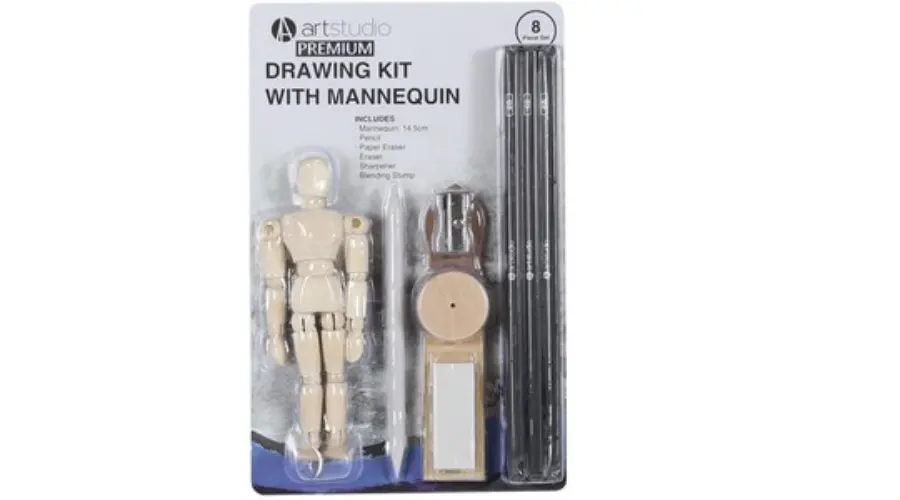 Drawing Kit with Mannequin