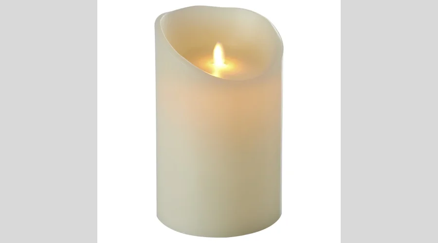 Flicker LED Candle - Neutral 20cm 13cm