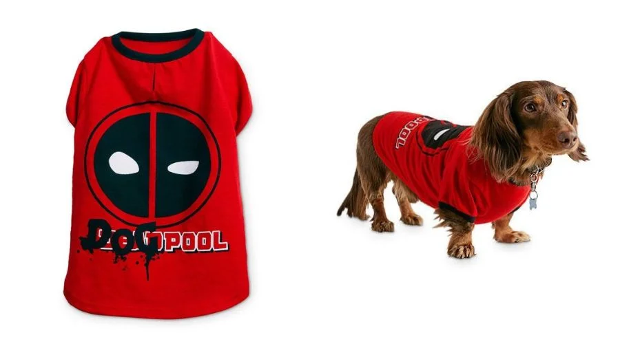 Marvel Deadpool Dog Graphic T-Shirt
