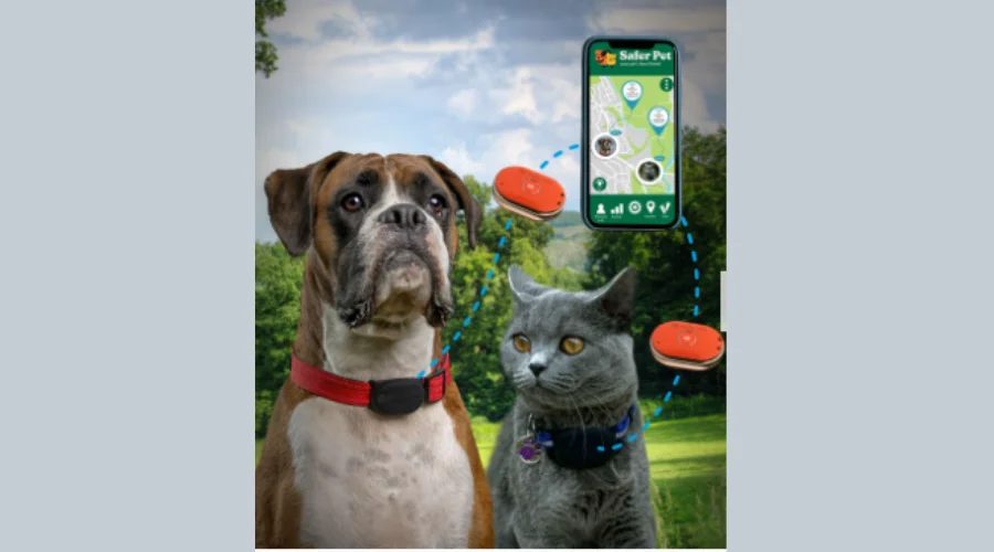 Safer pet gps tracker - cat or dog - oRange by safer pet