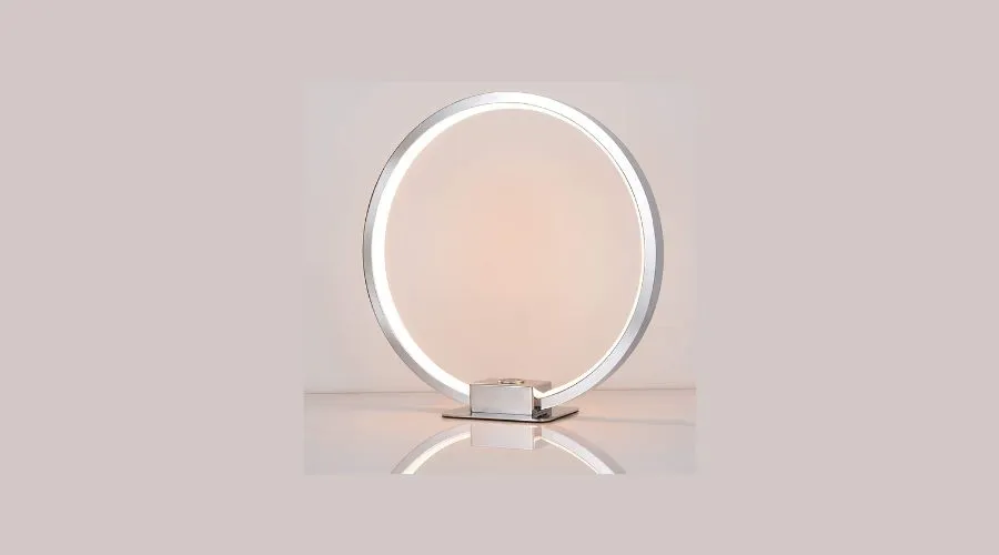 Circular LED Touch Lamp