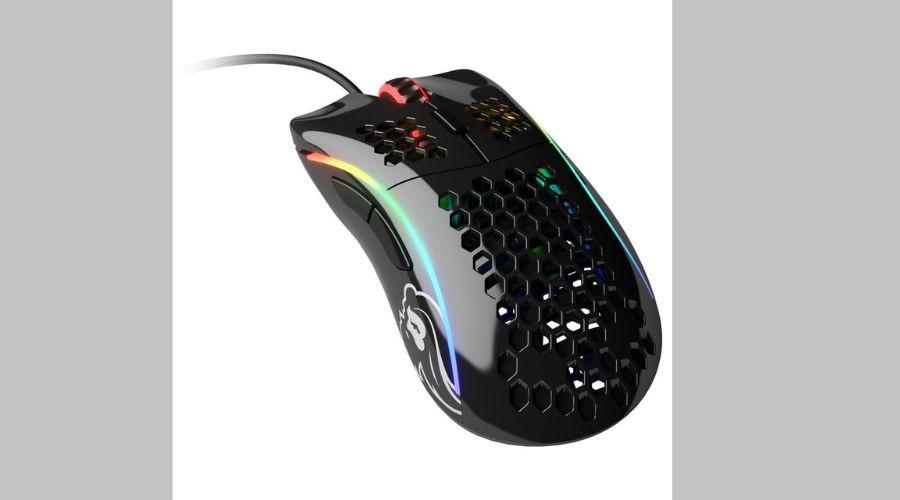 Model D Gaming Mouse - black, glossy