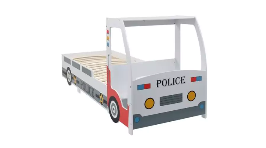 The Children's Police Car Bed with Desk 