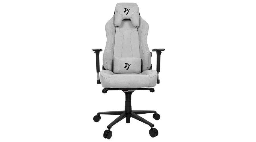 Arozzi Vernazza Dark Grey Soft Fabric Gaming Chair | neonpolice 