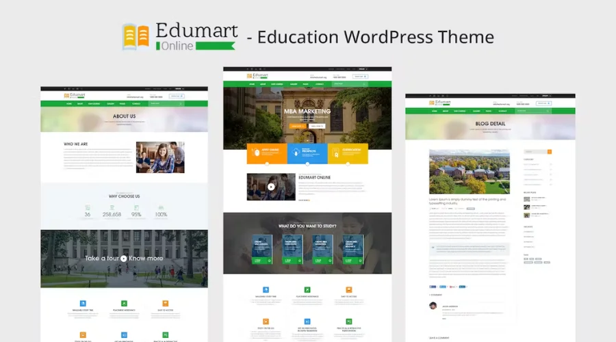 Edumart – Education WordPress Theme | neonpolice
