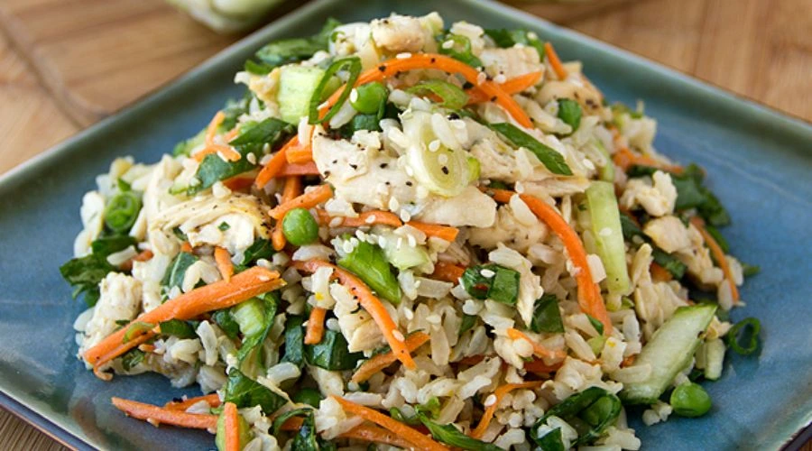 For the Asian Style Rice Salad