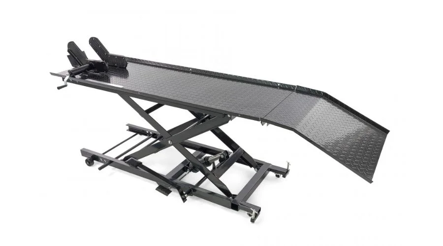 HBM 200 Motorcycle Lift Table - Black