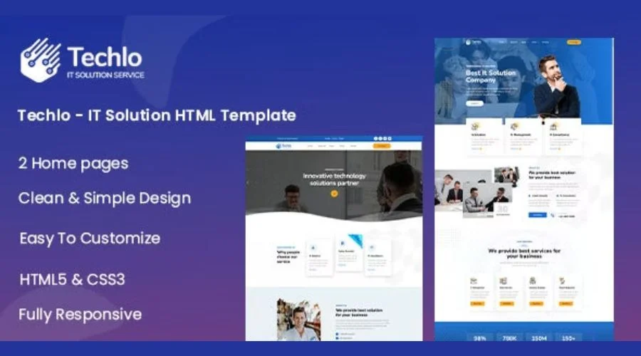 Techlo - It Solutions HTML Template 
