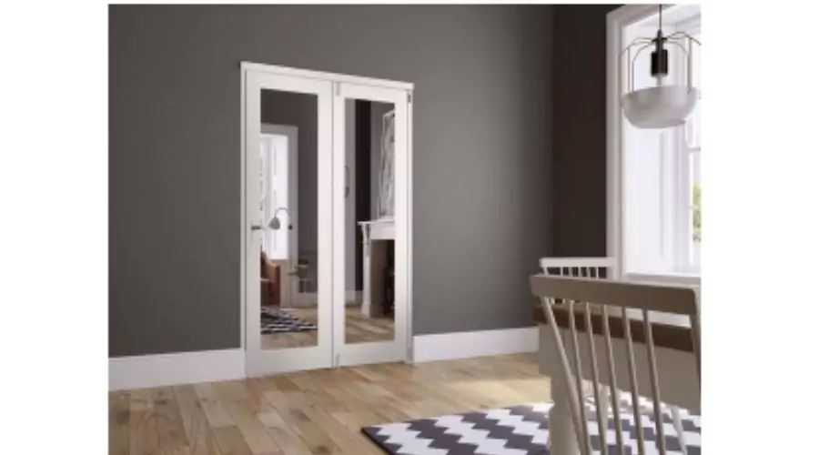 Jci Door Fold Flat Room Divider White 1490mm