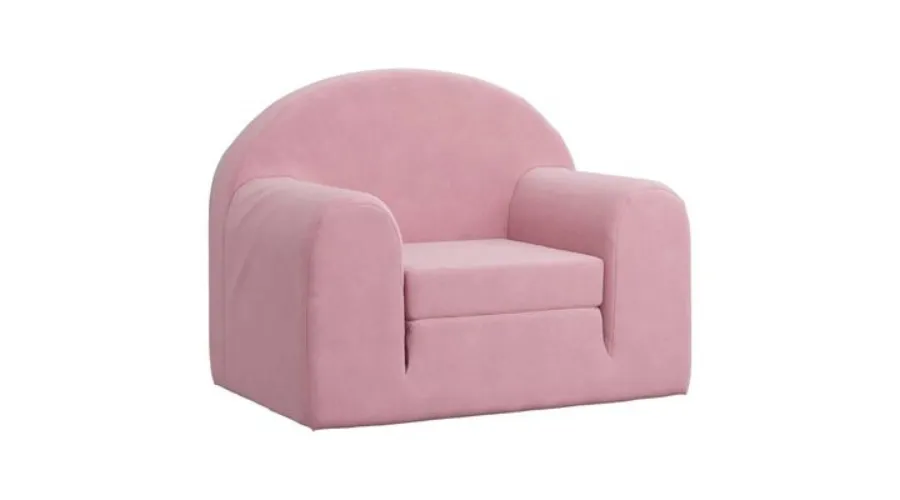 VidaXL Children's Sofa Pink Soft Plush