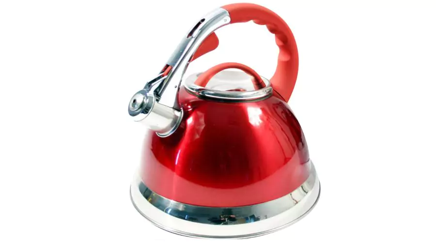 Red 3.5L Whistling Kettle