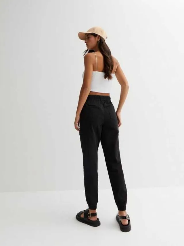 Stylish Plus Size Black Trousers | Curvy Fashion Pants
