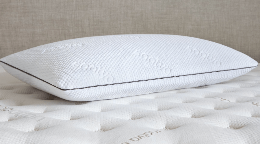 Graphite memory foam pillow