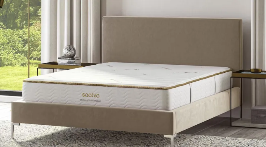 Hybrid memory foam mattress