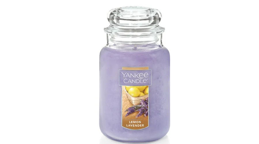 Yankee candle - lemon lavender large candle jar | Neonpolice