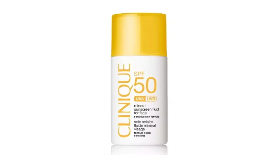 Clinique mineral sunscreen fluid for face SPF50