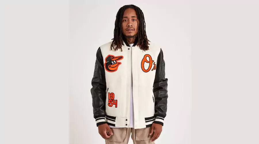 Mens Pro Standard Baltimore Orioles Varsity Jacket