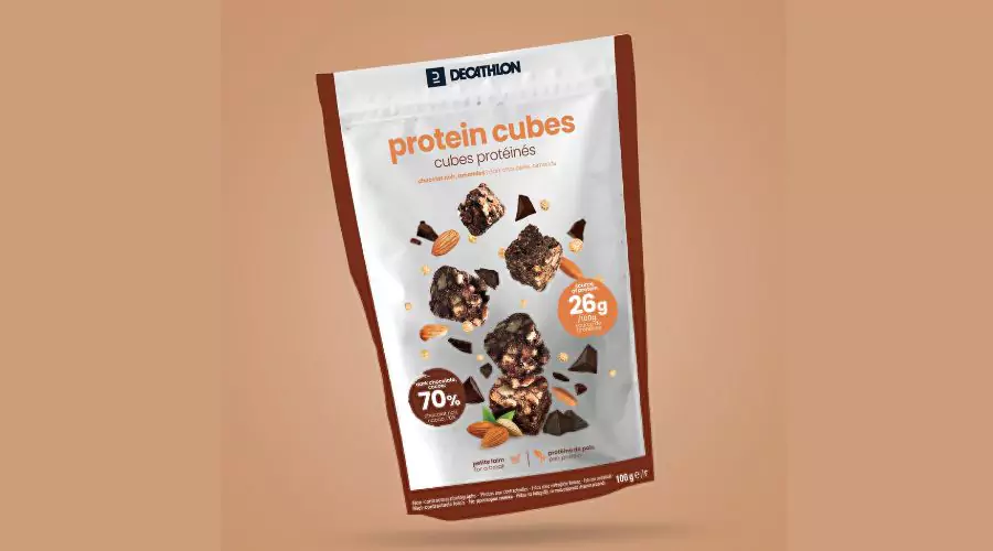 BlackChocolate Protein Cubes