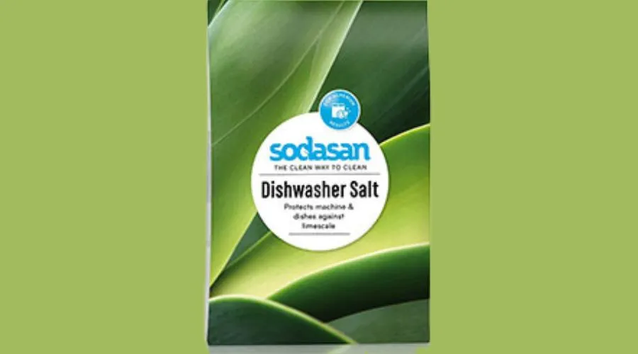 Organic regenerated salt for dishwashers Sodasan