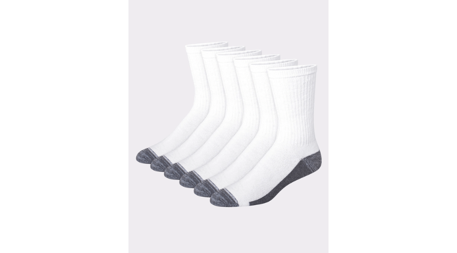 Hanes Ultimate Men’s Ultra Cushion Crew Socks | Neonpolice