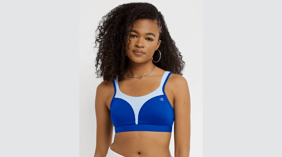 High-Impact Sports Bra With C Logo by Spot Comfort