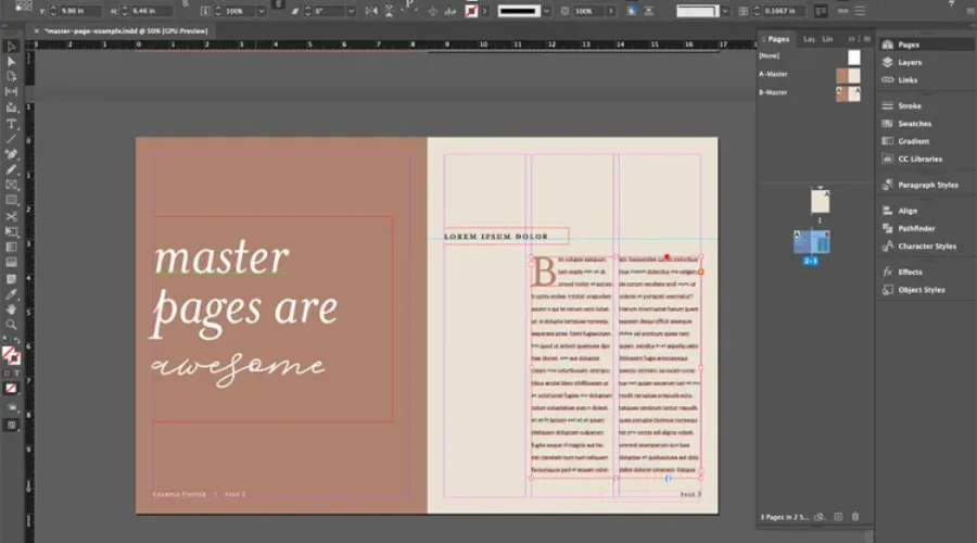 Master Pages