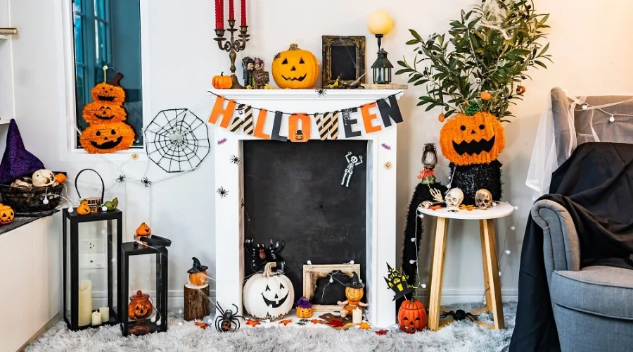 Indoor Halloween Decorations: Cozy Yet Creepy