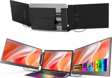 14 Laptop Screen Extender, Ultra-Thin Lightweight FHD 1080P IPS Portable Monitor