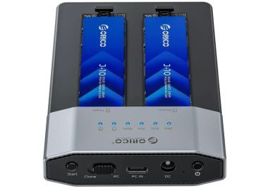 20Gbps Dual Bay NVMe Enclosure, Tool-Free M.2 NVMe Enclosure & M.2 Duplicator Docking Station