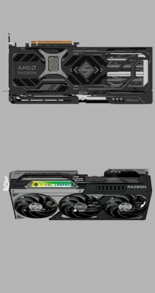 ASRock Steel Legend Radeon RX 9070 XT Offers More Power