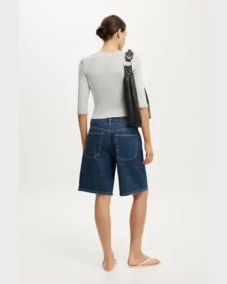 Baggy Denim Short (1)