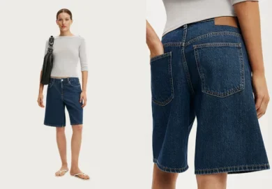Baggy Denim Short