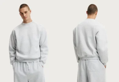 Box Fit Crew Sweater