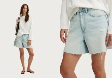 High 90 S Denim Short