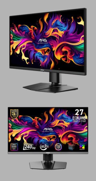 MSI MAG 272QP QD-OLED X24 Excels in Fast Gaming