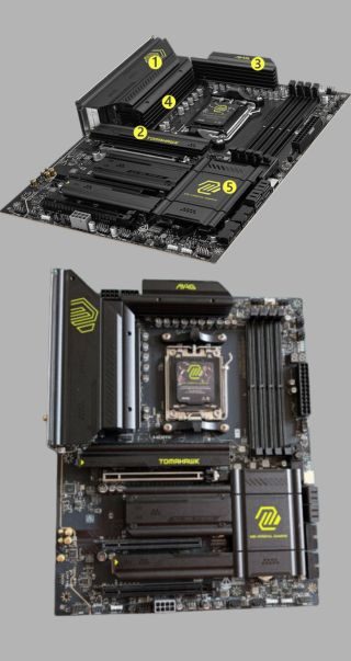 MSI MAG X870 TOMAHAWK WIFI Motherboard