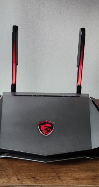 MSI RadiX AXE6600 WiFi 6E Tri-Band Gaming Router
