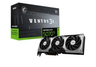 MSI Ventus GeForce RTX 5070 Ti