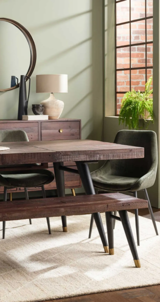 Modi Reclaimed Wood Extending Table