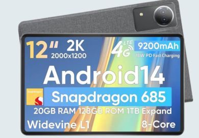 N-one Android Tablet Qualcomm Snapdragon 8-Core 12-inch (1)