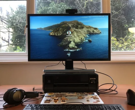 Samsung remote work setup
