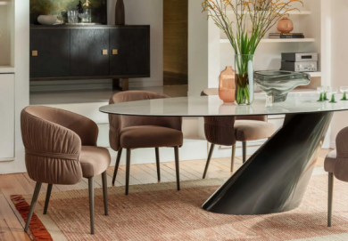 Ziggy Taupe Fabric Dining Chair